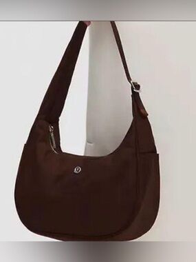 Lululemon Brown City Essentials Shoulder Bag